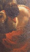 Rembrandt van rijn Detail of write on the wall France oil painting artist